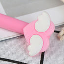 1pc cute gel pen student stationery Soft plastic cartoon pen office supplie@