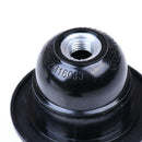 2PCS Black Period Style Screw E27 LED Light Bulb Lamp Holder Base Socket FT