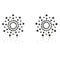 1 Pair Sexy  Mimi Rhinestone Pasties Diamond Nipple Covers OZ