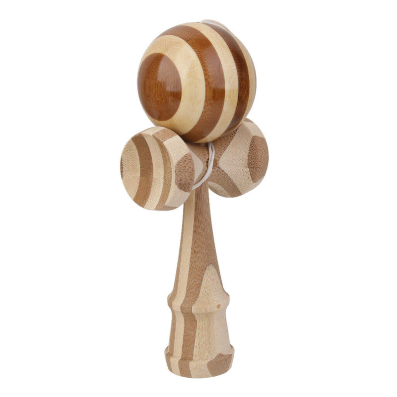 2pcs Bamboo Kendama Bilboquet for Kids Children Party Group Sports Game Gift