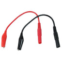 Multi Meter Test Lead & Alligator Crocodile Clip For Fluke Vichy Meter HK