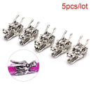 5pcs/set Dreadlocks Braid Tube Rings Dragon Head Loose Beads Hair Ring Jewelsp