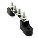 4x6mm 1/4in Studs Single Buss Bar Electrical Terminal Board 100A with Cover A