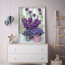 Violet Diamond Painting 5D DIY Full Round Drill Picture Rhinestone Mosaic