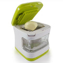 Double-sided pressing garlic cutter kitchen portable garlic grinder vegetable
