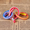 5pcs Colorful Strip Flexible Soft Bendy Magic Pencil w/ Eraser School Kids Gifts