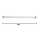 50cm Non-stick Sugar Craft Fondant Rolling Pin Baking Cake Cookie Tool Plastic