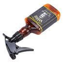 Hairstyling Spray Bottle,Plastic Whisky Squirt Bottle Empty Refillable Spra W3U4