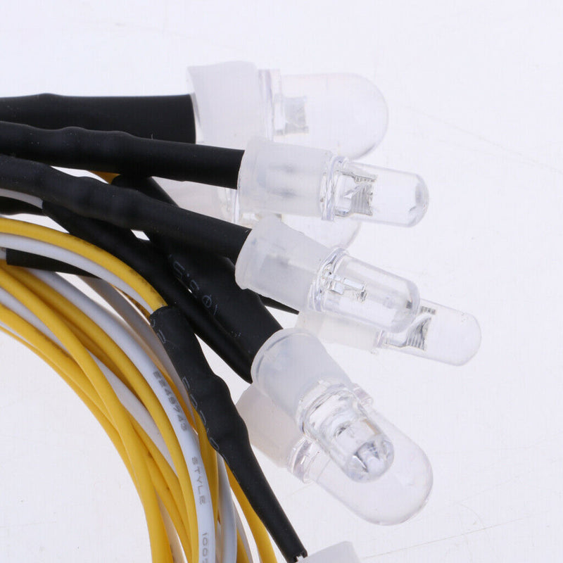 1/8 1/10 RC Car Pre-wired 8 LED Light Lamp Kit for Traxxas TRX4 Rock Crawler