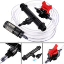 Black Venturi Fertilizer Mixer Injector Agriculture Water Irrigation 1/2"