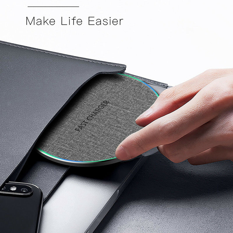 15W Qi Wireless Fast Charger Charging Pad Dock for LG V30 V30+ V35 V40 V50