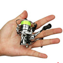 2+1 4.3:1 Ball Bearings Mini Left Right Hand Spinning Fishing Reel Tackle Deluxe