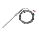 100mm Spade K-Type Thermocouple Sensor Probe w/ Compensation Lead Wire