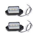 New Hot 3 LED Rear Lisence Number Plate Light Lamp Trailer Car Light 12/24V