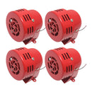 4x 3'' Metal Car Truck 1950's Electric Motor Driven Air Raid Siren
