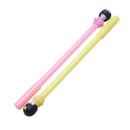 4 pcs 0.38mm black Japanese girl gel pen Cute candy color Signature pen Kaw D7U5
