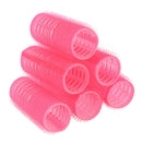 6pcs Grip Cling Hair Styling Roller Hairdressing Tool Soft DIY (2.5cm)
