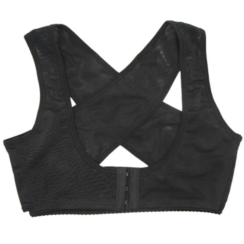Adjustable Women Elastic Back Support Belt Chest Posture Corrector Shoulder Y6Z3