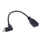 20Cm 90 Degree Angled Usb Type C 3.1 Male To Usb Type A 3.0 Female Otg Data U5S6