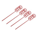 4pcs Heavy Duty Sprial Rod Holders Fishing Pole Ground Stand Support Rest 4cm