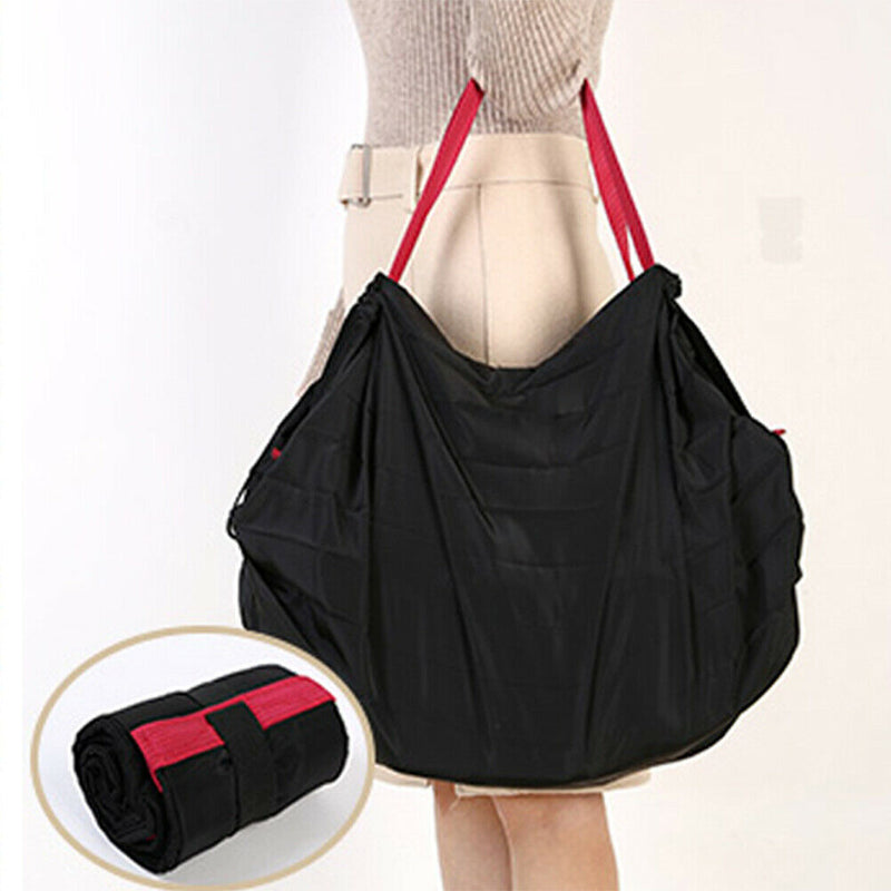Folding Shopping Bag Reusable Waterproof Tote Handbag Travel Storage Pouch