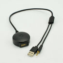 Car Bluetooth Audio 3.5mm AUX USB Music Adapter Set For BMW