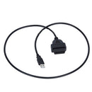 2PCS 16Pin To USB Port Charger Adapter Cable Connector Diagnostic Tools UOZ JCR