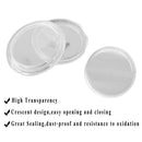 200Pc Sheer Memorial Coin Capsules Coins Case Boxes Container Holder 20/25mm