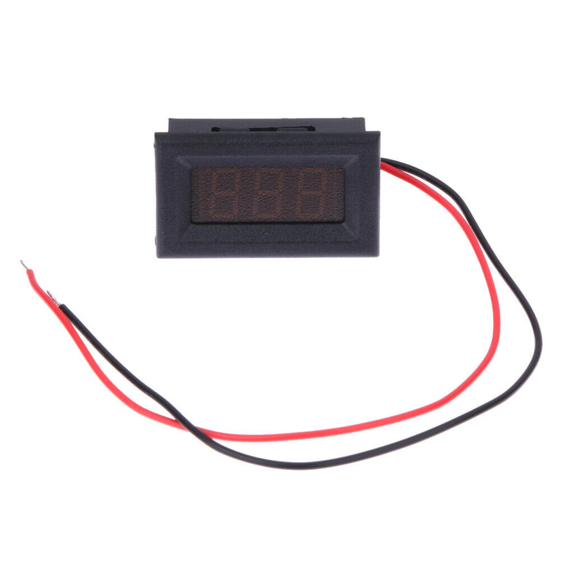 New Two Wires Digital Voltmeter Blue LED Display DC3.0-30V Voltage Meter A