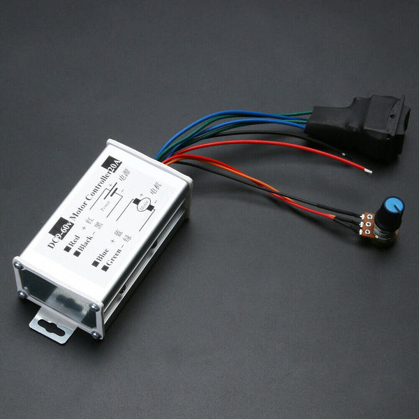 Reversible DC Speed Controller 12V24V36V48V60V Motor Driver PWM Controller #gib