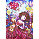 5D DIY Special Shaped Diamond Painting Girl Cross Stitch Mosaic Craft Kits