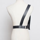 Pu Leather Strap Belt Brief Irregular Personality Girdle Women Fashion Tide