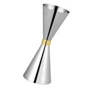 2 Pcs Stainless Steel Double Jigger Cocktail Jigger Bar Measure Cup 45&60ml