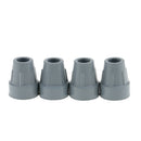 4 Pieces Rubber Crutch Tip Walking Stick End Non-slip Feet Cane Bottom Cover Pad