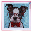Special Shaped Diamond Painting Dog Diy 5D Full Drill Cross Stitch Kits Cry
