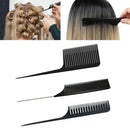 3pcs -resistant Anti-static Weaving Highlighting Foiling Comb Rat Tail