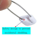 1X(240 Pcs 5.5Cm Length Baby Safety Pins, Assorted Color Plastic Head Diape