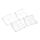 4 x Clear Aquarium Fish Tank Acrylic Fixed Cover Clip Clamp Support Holder  A4F3