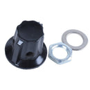 Plastic Knob 1P6T 1 Pole 6 Throw Band Channel Rotary Switch Selector W4I4