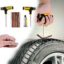 Car Tubeless Tyre Tire Puncture Repair Plug Repairing Kit Needle Patch Fix U5C3
