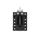 Mini table top bench vice vise press clamp rubber suction base FT