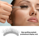10pcs Silicone False Lashes Display Strip Graft Planting Eyelash Show Bar A
