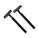 2pcs/set bathrooms disposable shaving razor stainless steel blade for man JBTOCA