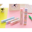4Pcs Pencil Eraser Stationery Cute Rainbow Shape Eraser for kids Students Office