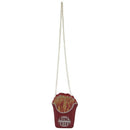 Unique Cartoon Crossbody Bags for Women Hamburger French Fries Popcorn Shap