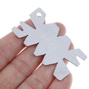 3Pcs/Set drill bits angle gauge dirll sharpener tools S/S inspection angle gage