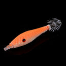 Luminous Wood Shrimp Lures Bait Fishing Tackle Squid Hook Sinker Jigs F FGP