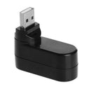 Rotatable High Speed 3 Ports USB HUB 2.0 USB Splitter Adapter for Notebook/