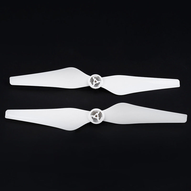2 Pairs 9450 Self-locking CW CCW Prop Propeller for DJI Phantom 4 Vision White