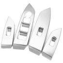 Car Window Switch Adjustment Knob Panel Cover Trim Stickers Strips Garnish  S1S4